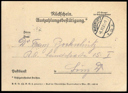 1933, Österreich, Brief - Mechanische Stempel