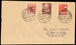 1948, Berlin, 3 U.a., Brief - Altri & Non Classificati