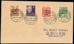 1948, Berlin, 4 U.a., Brief - Altri & Non Classificati