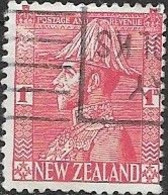 NEW ZEALAND 1926 King George V - 1d - Red AVU - Used Stamps