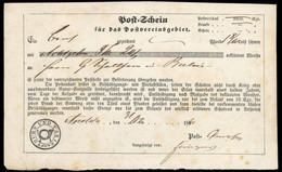 1861, Altdeutschland Thurn Und Taxis, Brief - Briefe U. Dokumente