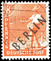 1948, Berlin, 3 Adv, Gest. - Autres & Non Classés