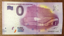 2016 BILLET 0 EURO SOUVENIR DPT 13 NOUVEAU STADE VÉLODROME ZERO 0 EURO SCHEIN BANKNOTE PAPER MONEY BANK - Privatentwürfe