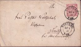 POLAND 1870 Stationery Breslau To Senitz - Otros & Sin Clasificación
