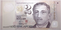 Singapour - 2 Dollars - 2009 - PICK 46b - NEUF - Singapore