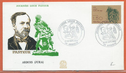 PASTEUR FRANCE FDC DE 1985 - Louis Pasteur