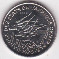 Republique Centrafricaine 50 Francs ESSAI 1976 B. Bronze Aluminium. KM# E 8 - Centraal-Afrikaanse Republiek