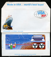 UC55 PSE Aerogramme WORLD TRADE Mint 1982 - 1981-00