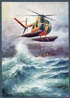°°° Cartolina - N. 532 Servizio Aereo Della Guardia Di Finanza °°° - Helicopters