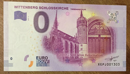 2017 BILLET 0 EURO SOUVENIR ALLEMAGNE DEUTSCHLAND BURG KRIEBSTEIN ZERO 0 EURO SCHEIN BANKNOTE PAPER MONEY - [17] Falsos & Especimenes