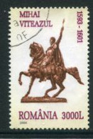 ROMANIA 2004 Michael The Brave Statue Used.  Michel 5824 - Used Stamps