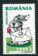 ROMANIA 2003 Easter MNH / **.  Michel 5728 - Unused Stamps