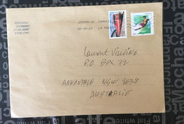 (SIDE LARGE 12-10-2020) France Letter Posted To Australia (2020) - Other & Unclassified