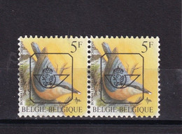OBL PRE 826 YT 2346 MIC 2352 SCO 826 COB "Oiseaux De Buzin" Sittelle Torchepot  « BELGIQUE»   27/04 - Typografisch 1986-96 (Vogels)