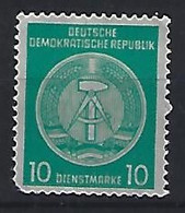 Germany (DDR) 1957-60  Dienstmarken B (**) MNH  Mi. 35 (type 4) - Neufs