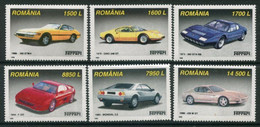 ROMANIA 1999 Ferarri Cars MNH / **.  Michel 5450 - Unused Stamps