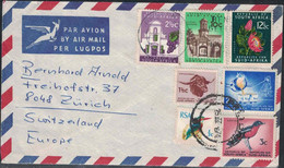 Afrique Du Sud - Lettre Pour La Suisse - Bel Affranchissement - 1971 - Used Stamps