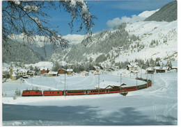 BERGÜN BRAVUOGN Mit Bahn Bernina-Express - Bergün/Bravuogn