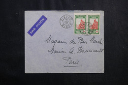 NIGER - Enveloppe De Zinder Pour Paris En 1937 Par Avion - L 72739 - Briefe U. Dokumente