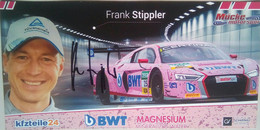 Frank Stippler ( German Sportscar Racing Driver ) - Handtekening