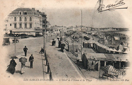 Les Sables-d'Olonne -  L'Hôtel De L'Océan Et La Plage - Collection ND Phot. Carte Dos Simple N° 18 - L'Hermenault