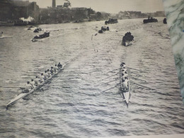 PHOTO LA COURSE OXFORD CAMBRIDGE A L AVIRON 1937 - Roeisport