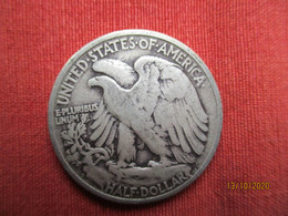 USA Half-dollar Liberty Walking 1945 D - 1916-1947: Liberty Walking (Liberté Marchant)