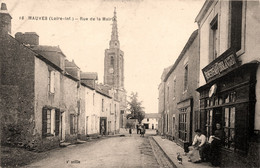 Mauves * Rue De La Mairie * Commerce Ferblantier RENESTEAU - Mauves-sur-Loire