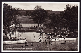 1935 Gelaufene AK: Strandbad Meisterschwanden - Meisterschwanden