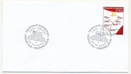 ANDORRE => Env. Blanche - 0,50 E Codi Postal - Premier Jour 23/10/2004 - Principat D'Andorra - FDC