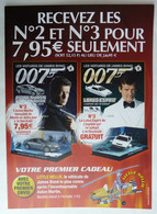 DEPLIANT FLYERS FABBRI COLLECTION LES VOITURES DE JAMES BOND 2 & 3 - 2006 (2) - Herr Der Ringe