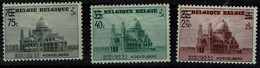 BELGIUM 1938 FUND FOR THE COMPLETION OF THE BASILICA OF KOEKELBERG MI No 486-8 MLH VF !! - 1929-1941 Grande Montenez