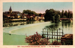 3600 Carte Postale  MALICORNE SUR SARTHE Vue Du Barrage    72 Sarthe - Malicorne Sur Sarthe