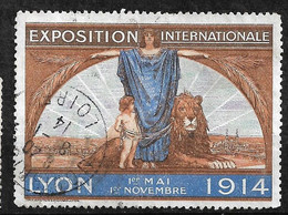 France  Vignette " Foire De Lyon 1er Mai -  1er Novembre 1914"   Oblitéré  1914    B/ TB  - Tourism (Labels)