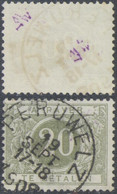 Taxe - TX6 Obl Simple Cercle "Peruwelz" - Stamps