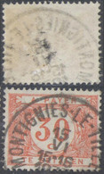 Taxe - TX35 Obl Simple Cercle "Montignies-le-tilleul" - Stamps