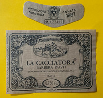 16266 - La Cacciatora Barbera D'Asti 1987 - Jacht