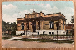 United States 4 Kansas Lawrence Carnegie Public Library - Lawrence