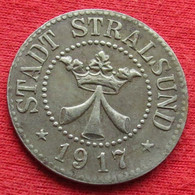 Germany Stralsund 50 Pfennig  1917  Pomerania  Allemagne Alemanha Iron Notgeld 114 - Autres & Non Classés