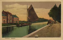 Nederland, WEERT, Kanaal Met Zeilboot (1931) Ansichtkaart - Weert
