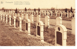 WW1 - POELSCAPELLE. Cimetière Belge à HOUTHULST.  Cpa 1939. - Houthulst