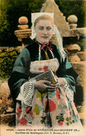 Guémené Sur Scorff * Jeune Fille De La Commune * Coiffe Femme Personnage - Guemene Sur Scorff