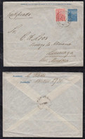 Argentina 1914 Uprated Stationery Envelope BUENOS AIRES To LUZURIAGA - Lettres & Documents