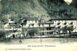 A S 255  /   C P A   - SUISSE-   HOTEL KURHAUS  EINTRACHT  WOLFENSCHIESSEN - Wolfenschiessen
