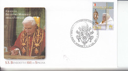 Vaticano - Busta Ricordo Del Viaggio Del Papa Benedetto XVI - Lettres & Documents