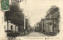 PC CPA CANADA, TROIS RIVIÉRES, RUE NOTRE DAME, Vintage Postcard (b17147) - Québec - Les Rivières