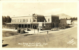 PC CPA US, WYOMING, CODY, THE IRMA HOTEL, VINTAGE REAL PHOTO POSTCARD (b5680) - Cody