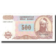 Billet, Azerbaïdjan, 500 Manat, Undated (1993), KM:19b, NEUF - Azerbaïdjan