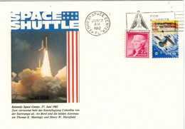 Space Shuttle Jefferson - Kennedy Space Center 1982 - Edwards - Pearlington - Houston - Probing Planets - Autres & Non Classés