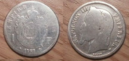 Napoléon III - 1 Franc 1867BB - 1 Franc